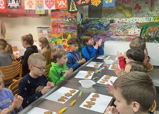 Pierniczki, chlebek i chałka grafika