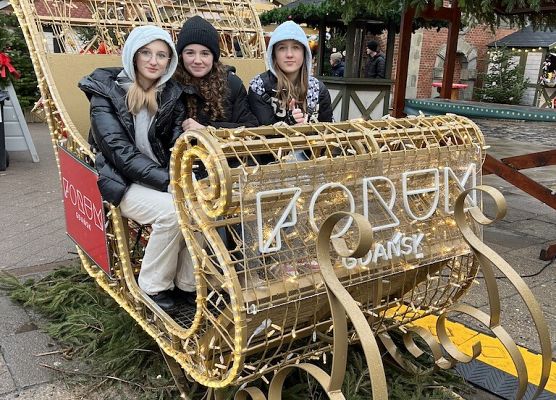 Klasa 7a na Jarmarku Bożonarodzeniowym w Gdańsku grafika