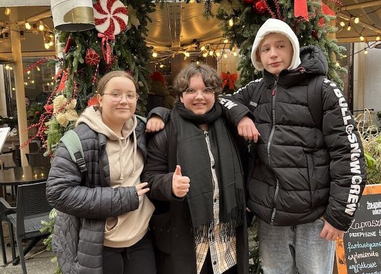 Klasa 7a na Jarmarku Bożonarodzeniowym w Gdańsku grafika