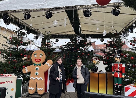 Klasa 7a na Jarmarku Bożonarodzeniowym w Gdańsku grafika