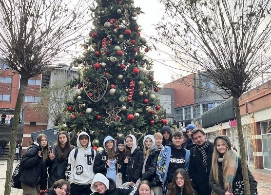 Klasa 7a na Jarmarku Bożonarodzeniowym w Gdańsku grafika