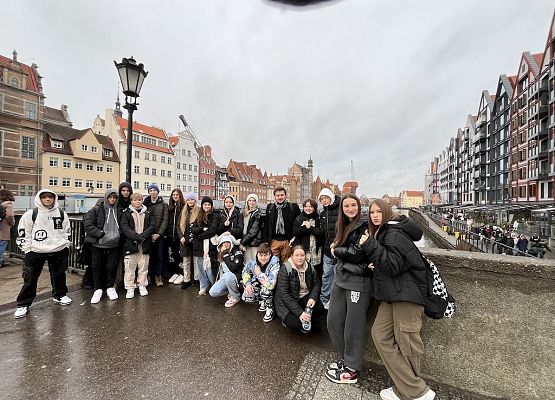 Klasa 7a na Jarmarku Bożonarodzeniowym w Gdańsku grafika