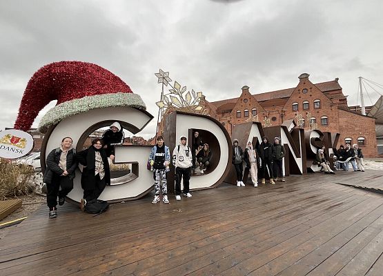 Klasa 7a na Jarmarku Bożonarodzeniowym w Gdańsku grafika