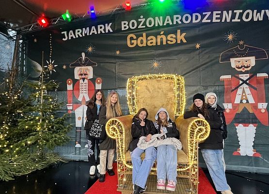 Klasa 7a na Jarmarku Bożonarodzeniowym w Gdańsku grafika