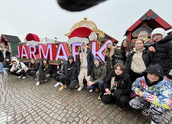 Klasa 7a na Jarmarku Bożonarodzeniowym w Gdańsku grafika