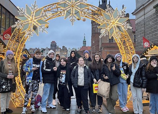 Klasa 7a na Jarmarku Bożonarodzeniowym w Gdańsku grafika