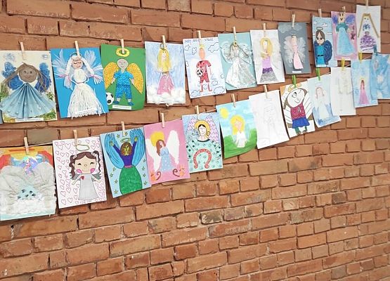 „Mój przyjaciel Anioł Stróż" – rozstrzygnięcie szkolnego konkursu grafika