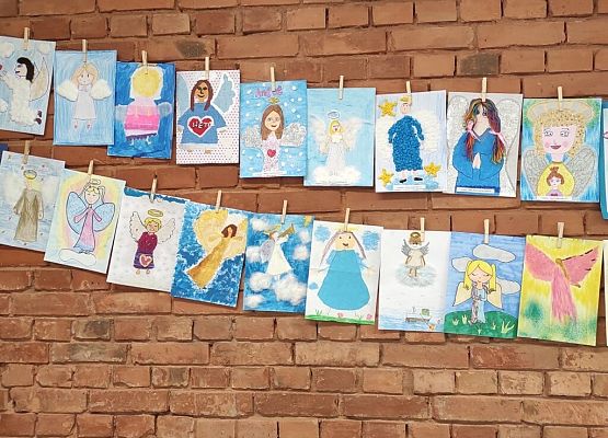 „Mój przyjaciel Anioł Stróż" – rozstrzygnięcie szkolnego konkursu grafika