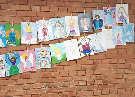 „Mój przyjaciel Anioł Stróż" – rozstrzygnięcie szkolnego konkursu grafika