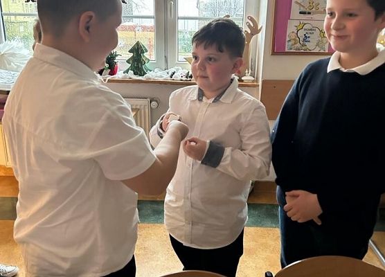 Świateczne spotkania w klasach 1-3 grafika