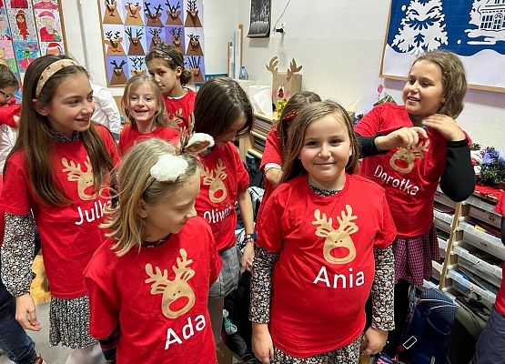 Świateczne spotkania w klasach 1-3 grafika