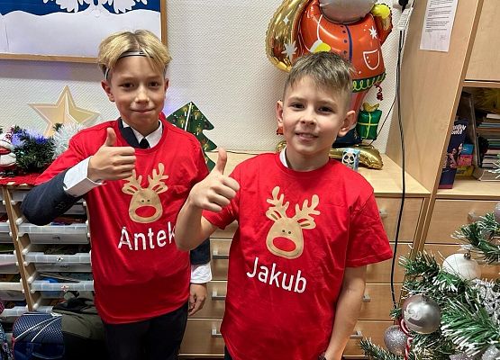 Świateczne spotkania w klasach 1-3 grafika