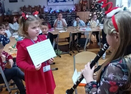 Świateczne spotkania w klasach 1-3 grafika