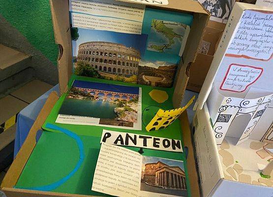 Historia w pudełku grafika