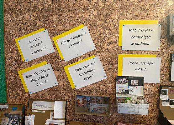 Historia w pudełku grafika