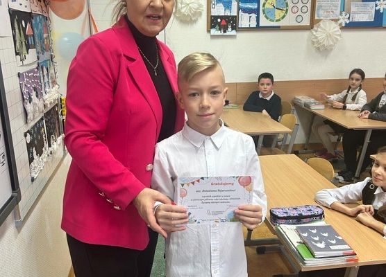 Podsumowanie  wyników w nauce grafika