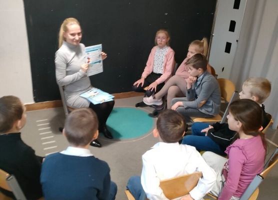 O zimowym bezpieczeństwie w świetlicy grafika