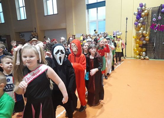 Bal karnawałowy klas 1-3 grafika