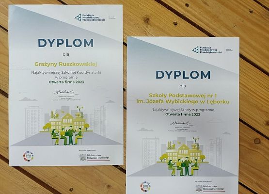 Szkoła Podstawowa nr 1 po raz szósty w gronie laureatów grafika