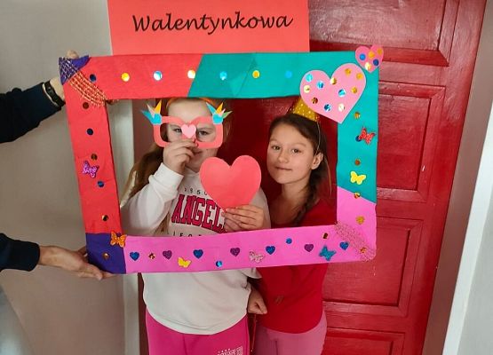 Walentynki w świetlicy grafika