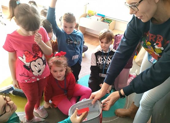 Walentynki w świetlicy grafika