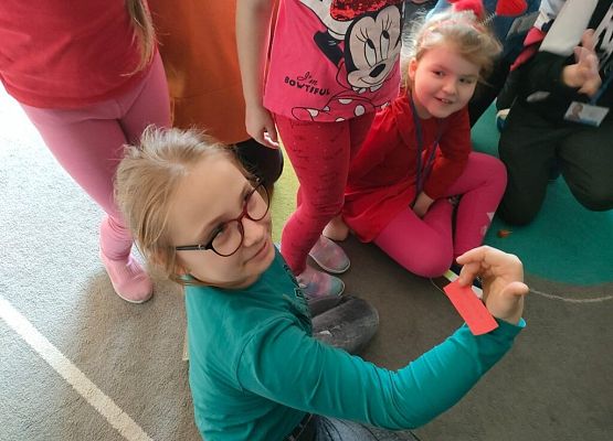 Walentynki w świetlicy grafika