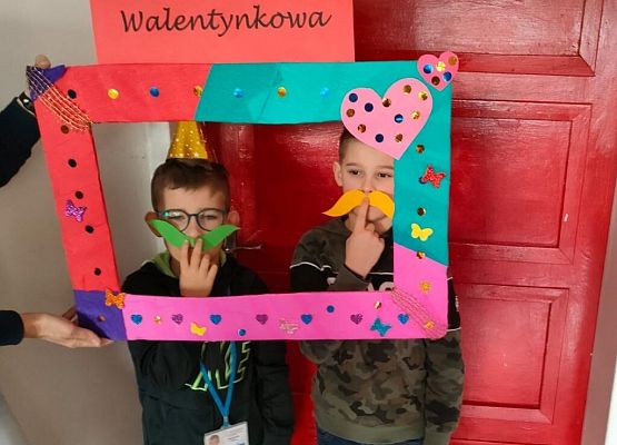 Walentynki w świetlicy grafika