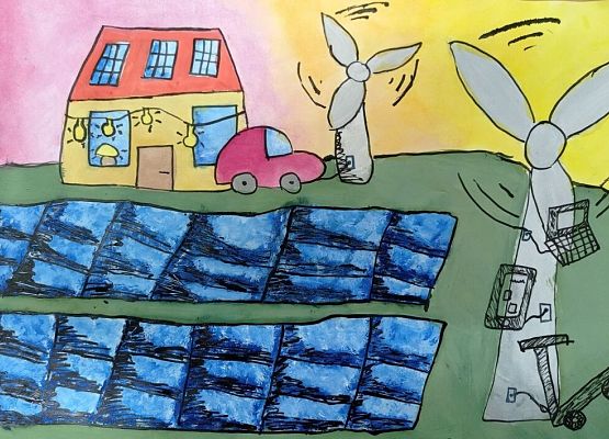 Korzystam z OZE każdego dnia – dyplomy i wyróżnienia grafika