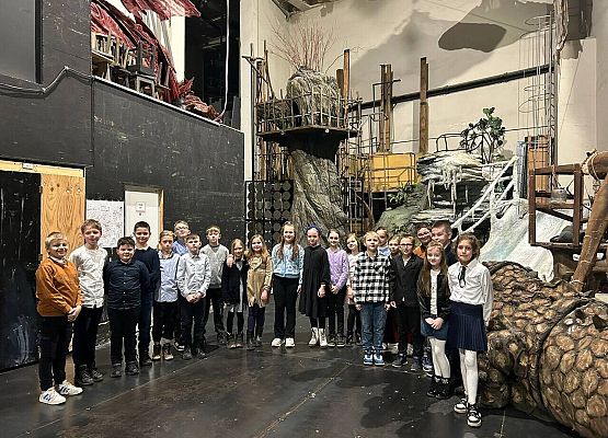 Trzecioklasiści w Teatrze Muzycznym w Gdyni grafika