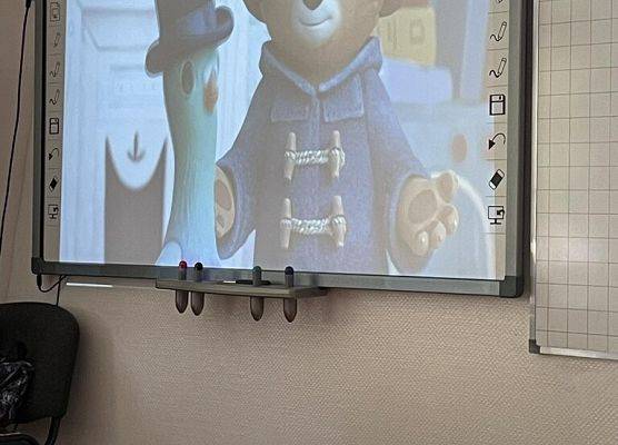 Kino w klasie IIIB grafika