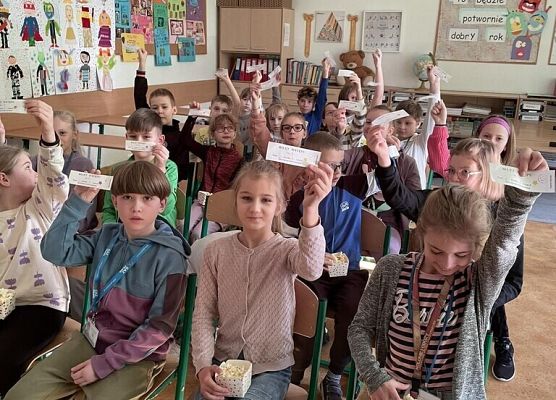 Kino w klasie IIIB grafika