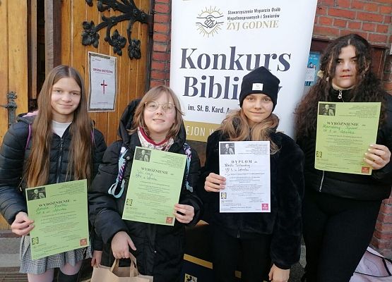 Konkurs biblijny - etap rejonowy grafika