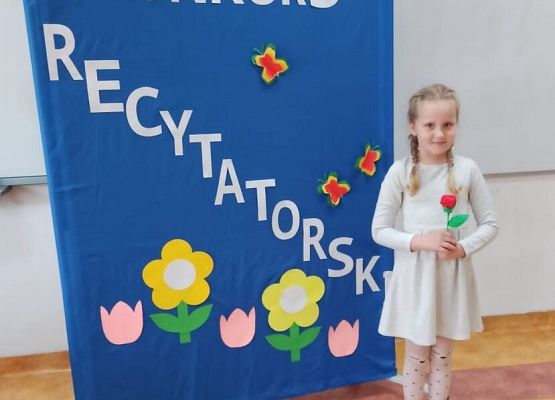 Szkolny Konkurs Recytatorski wierszy Juliana Tuwima i Jana Brzechwy    grafika