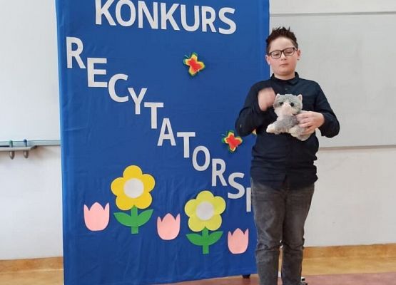 Szkolny Konkurs Recytatorski wierszy Juliana Tuwima i Jana Brzechwy    grafika