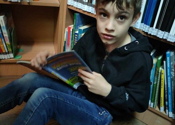 Wizyta w bibliotece grafika