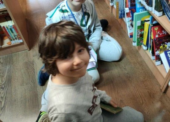 Wizyta w bibliotece grafika