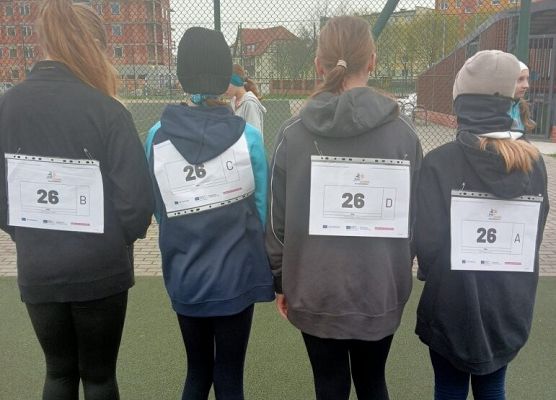 Koszykarki pobiegły dla demokracji grafika