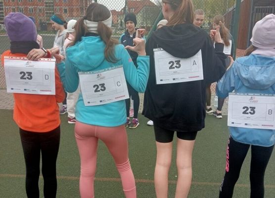 Koszykarki pobiegły dla demokracji grafika