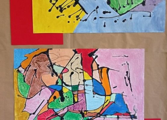 Lubię tworzyć – wernisaż prac naszych siódmoklasistów grafika