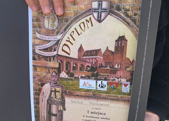 Konkurs wiedzy o zamkach krzyżackich grafika