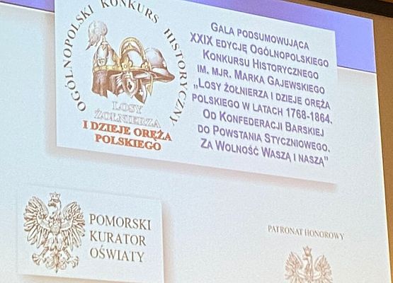 Uroczystość wręczenia zaświadczeń Laureatom grafika