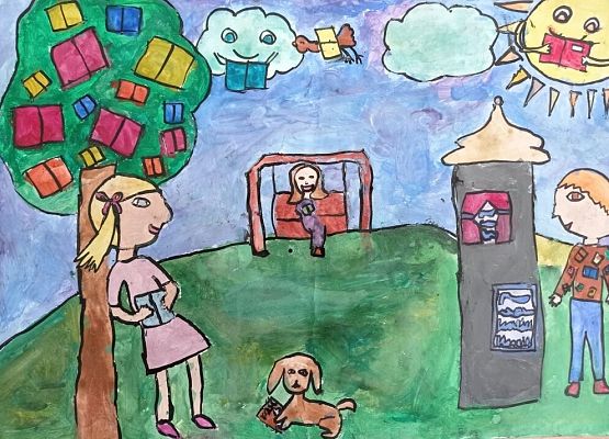 Czytać i malować warto!  – Ogólnopolski Konkurs Plastyczny grafika