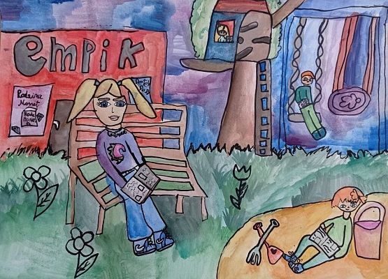 Czytać i malować warto!  – Ogólnopolski Konkurs Plastyczny grafika