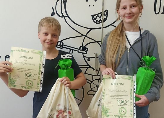 Wyróżnienia w Konkursie „ Mój las – jak go widzę” grafika