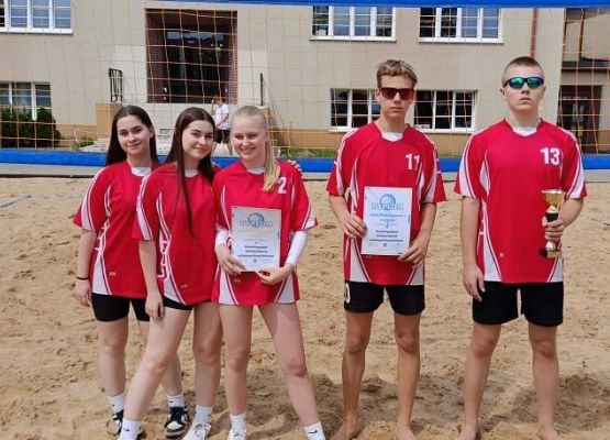 Miejskie Mistrzostwa Młodzieży Szkolnej w Siatkówce Plażowej grafika