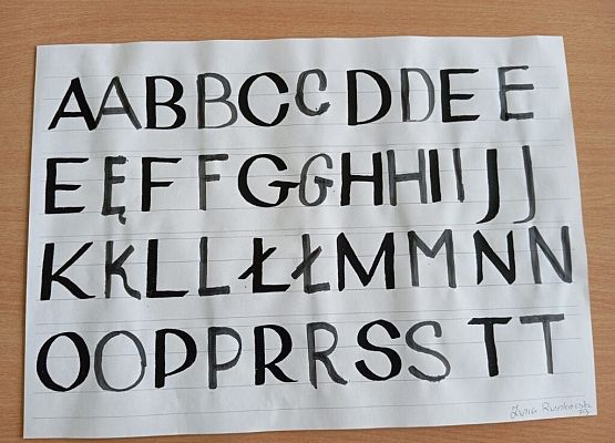 Kaligrafia - trudna sztuka pięknego pisania grafika