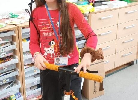 Laureatka i wyróżnienie w konkursie na projekt odblasku grafika