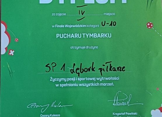 Wojewódzka XXIV Edycja Pucharu Tymbarku grafika