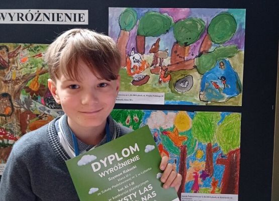 „Słodki lisek na polanie” – rozstrzygnięcie konkursu plastycznego grafika