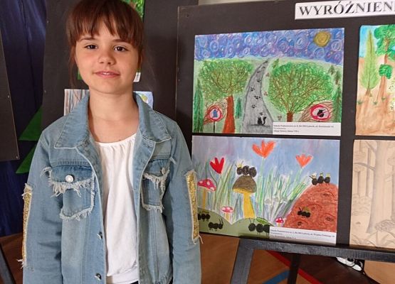 „Słodki lisek na polanie” – rozstrzygnięcie konkursu plastycznego grafika